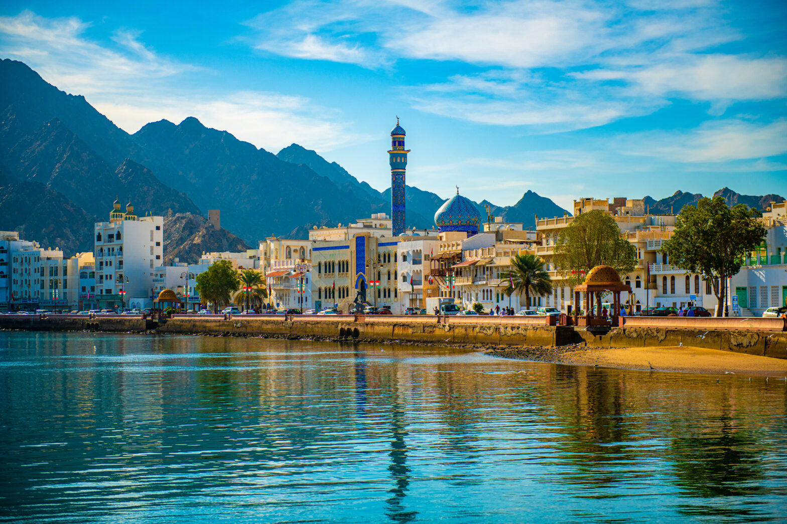 Sultan Qaboos Grand Mosque in Oman
